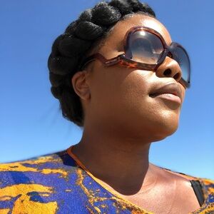 Marc Jacobs Amber-Tinted Art Glasses model MJ1034S